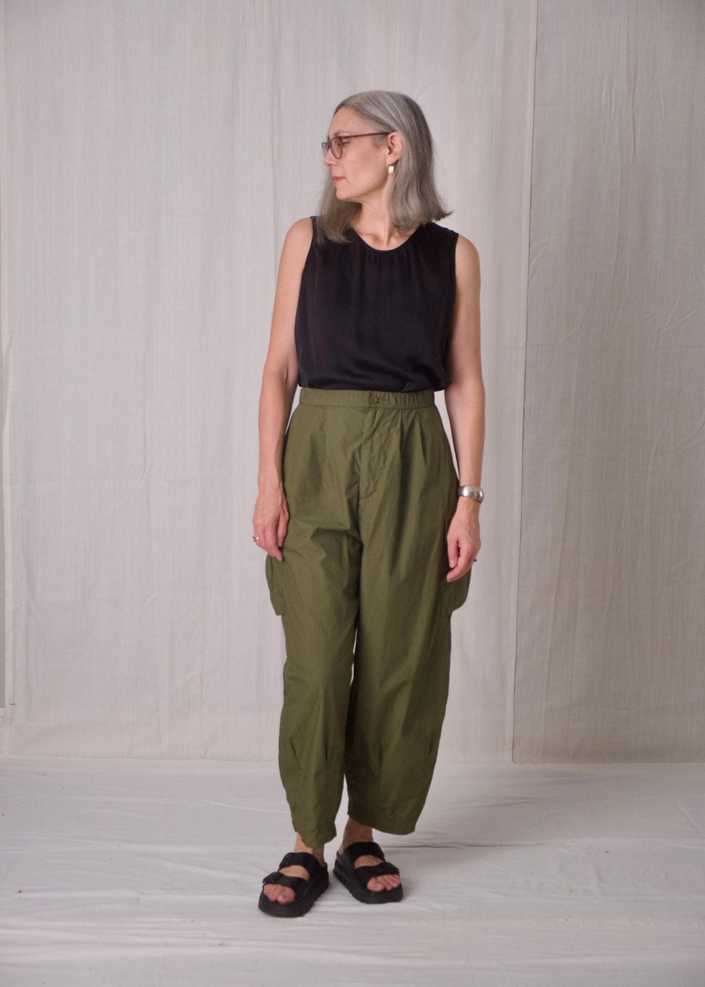 kombu poplin field cargo