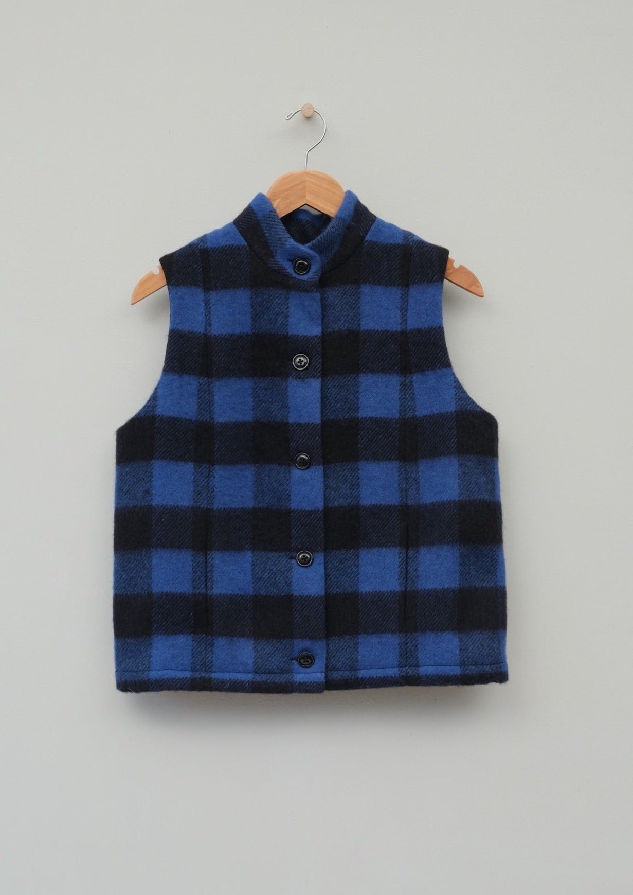 Buffalo Plaid Vest, Hanging