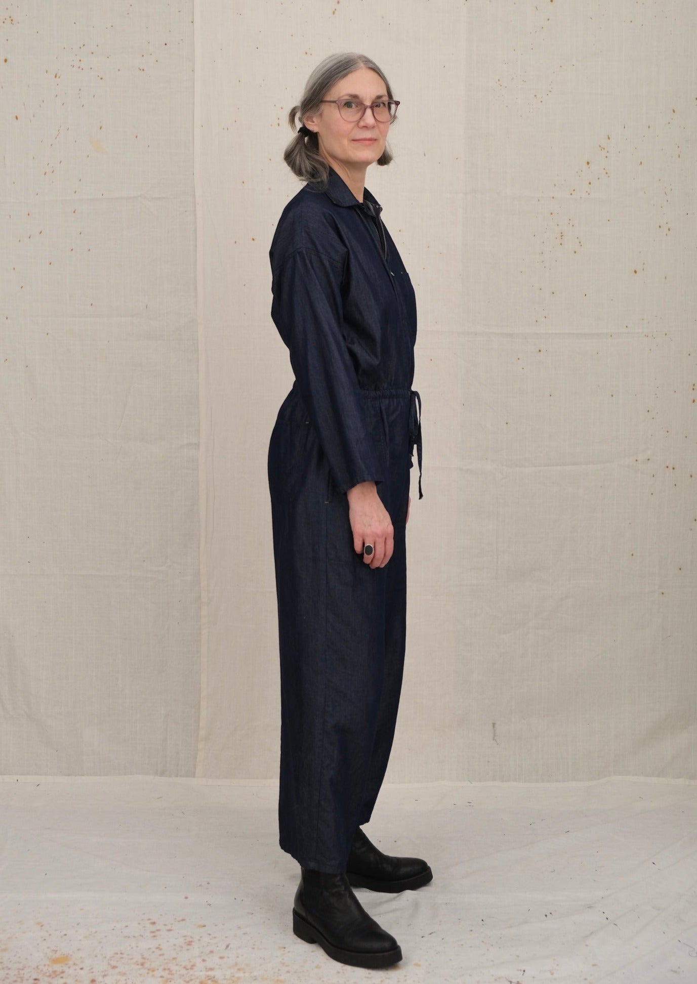 WPA Heavyweight Indigo Denim, Side