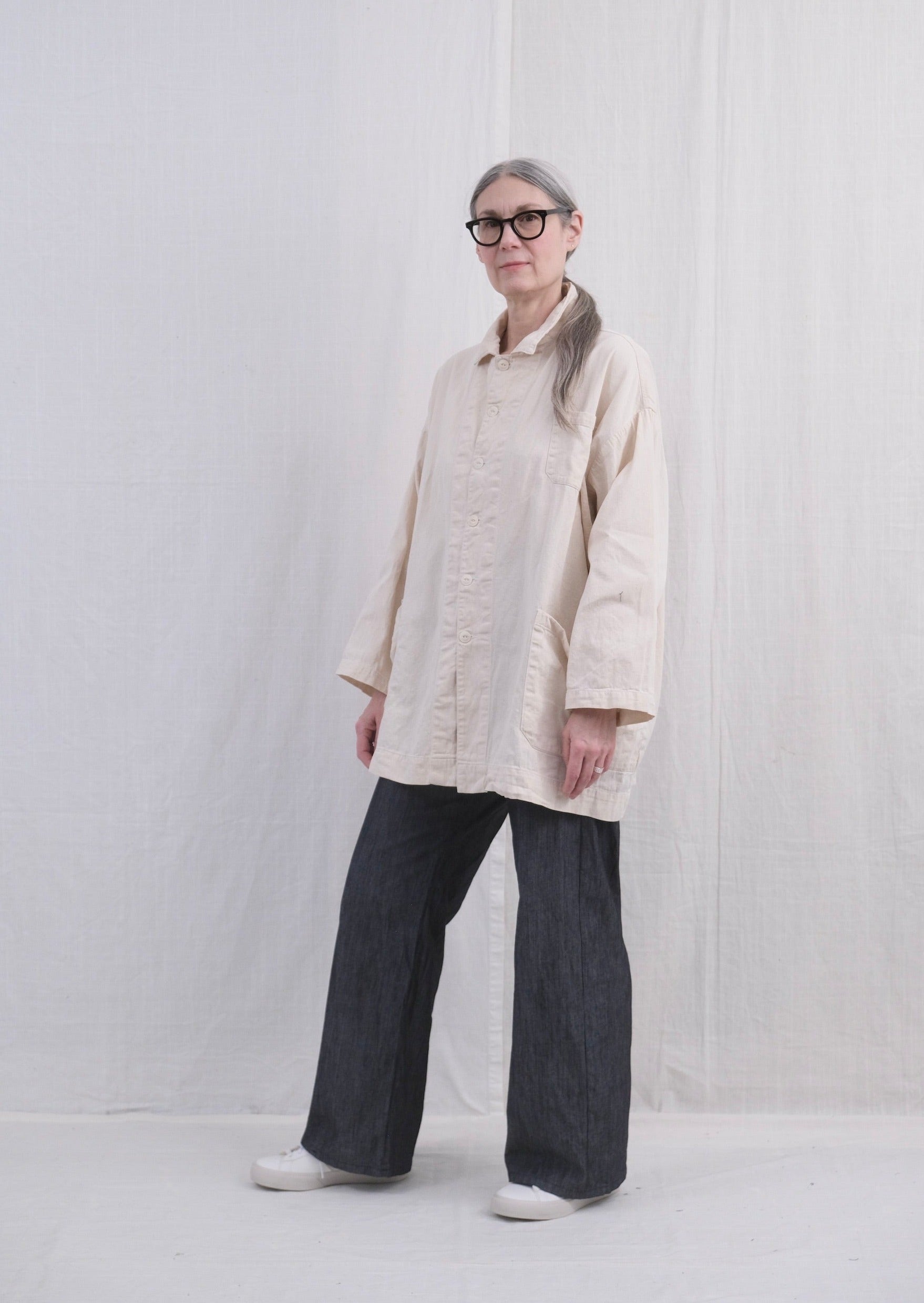 Big Mac Natural Twill on model