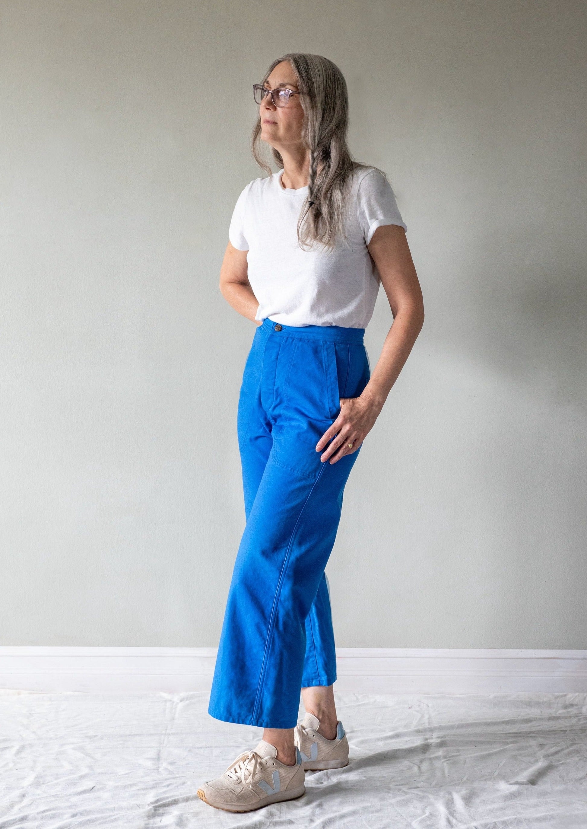 Cobalt Duck Sailor Pant