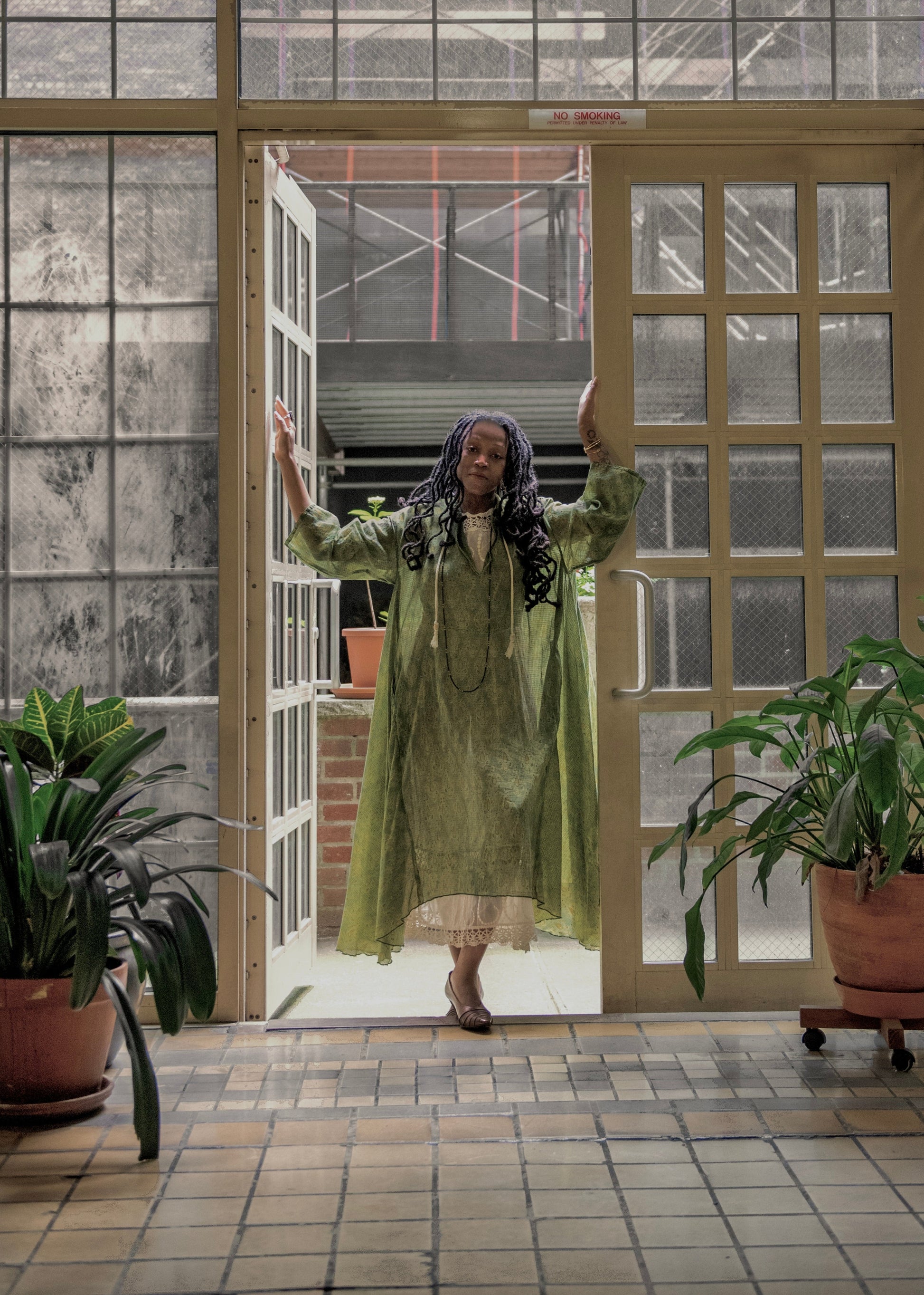 dervish dress green papaya