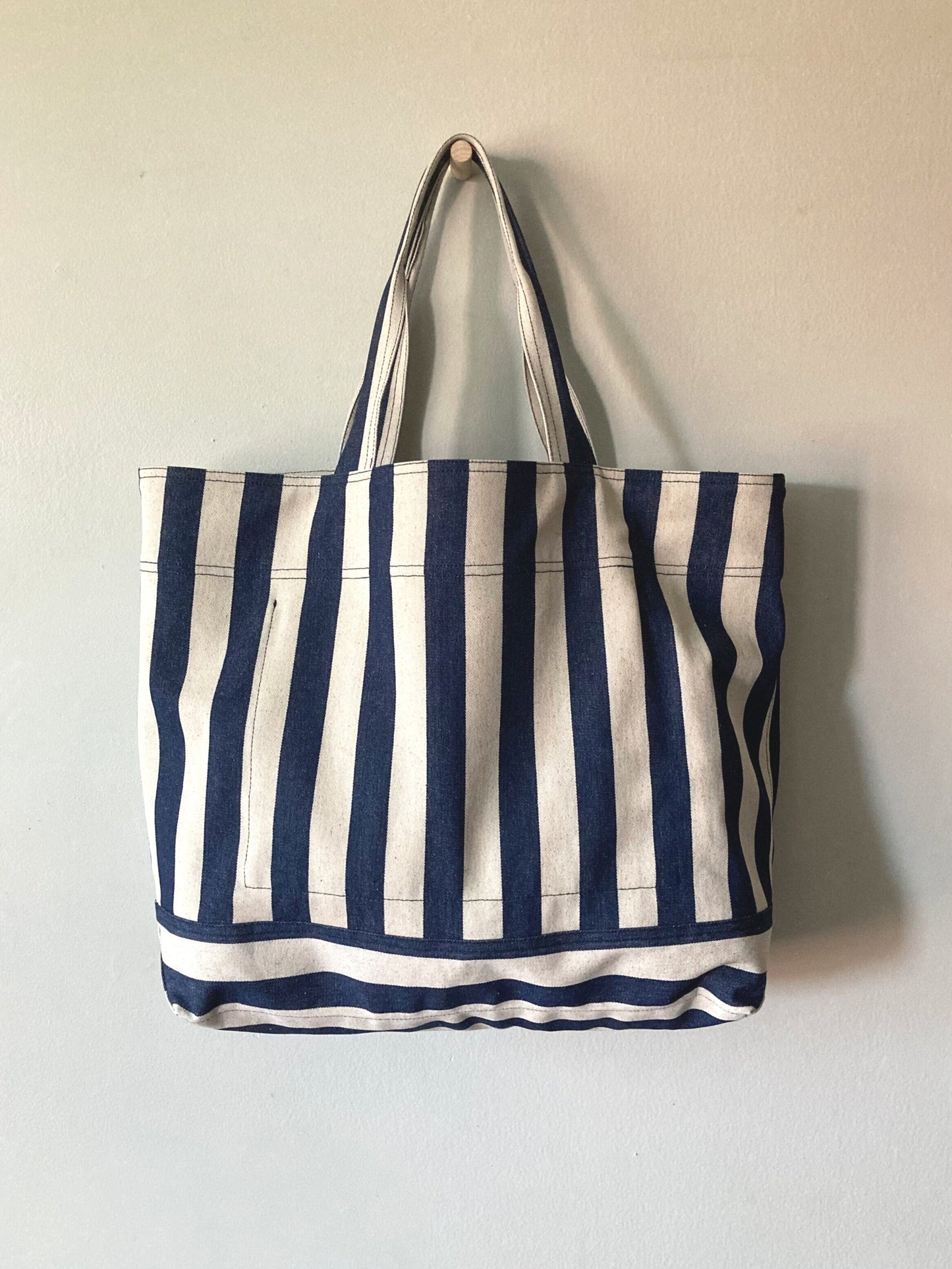 Tote Bag Awning Stripe