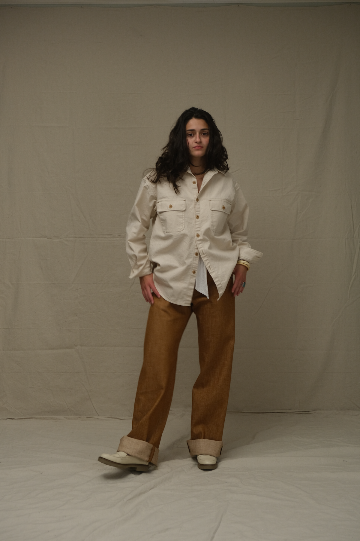 Overshirt Natural Organic Duck