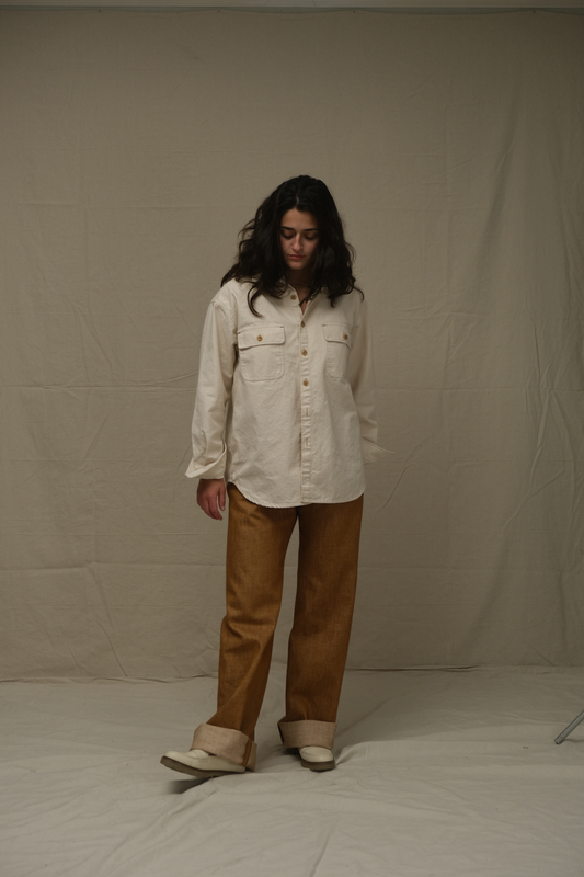 Overshirt Natural Organic Duck