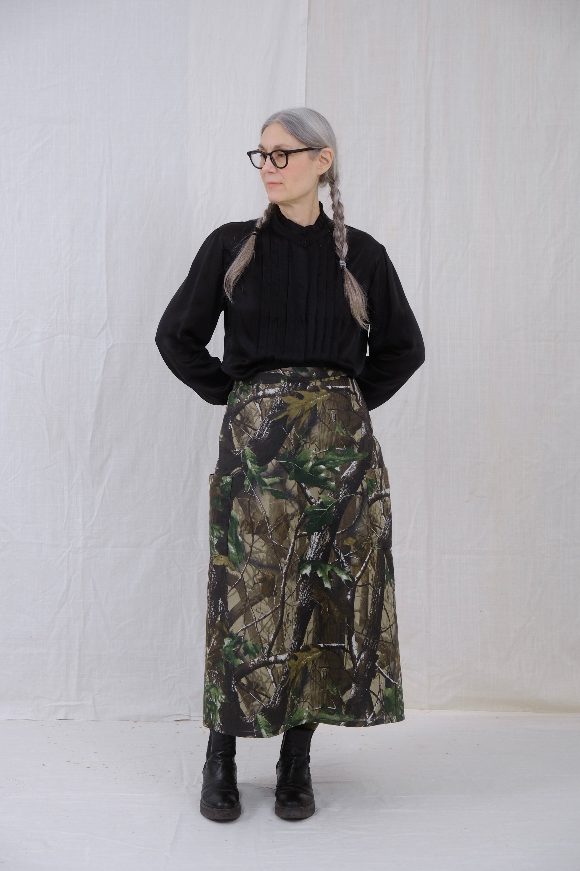 Woodland Cargo Wrap Skirt