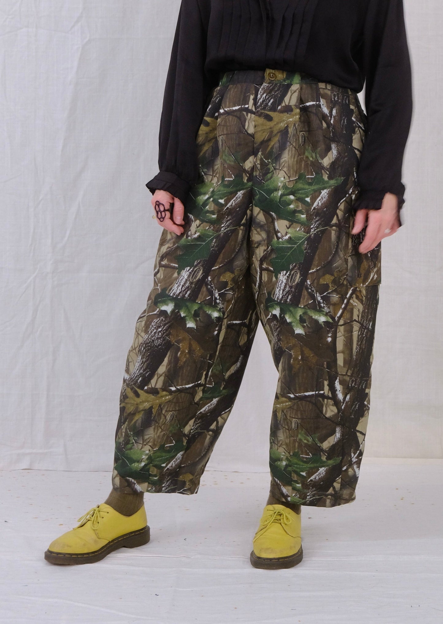 Woodland Print Cargo Pant