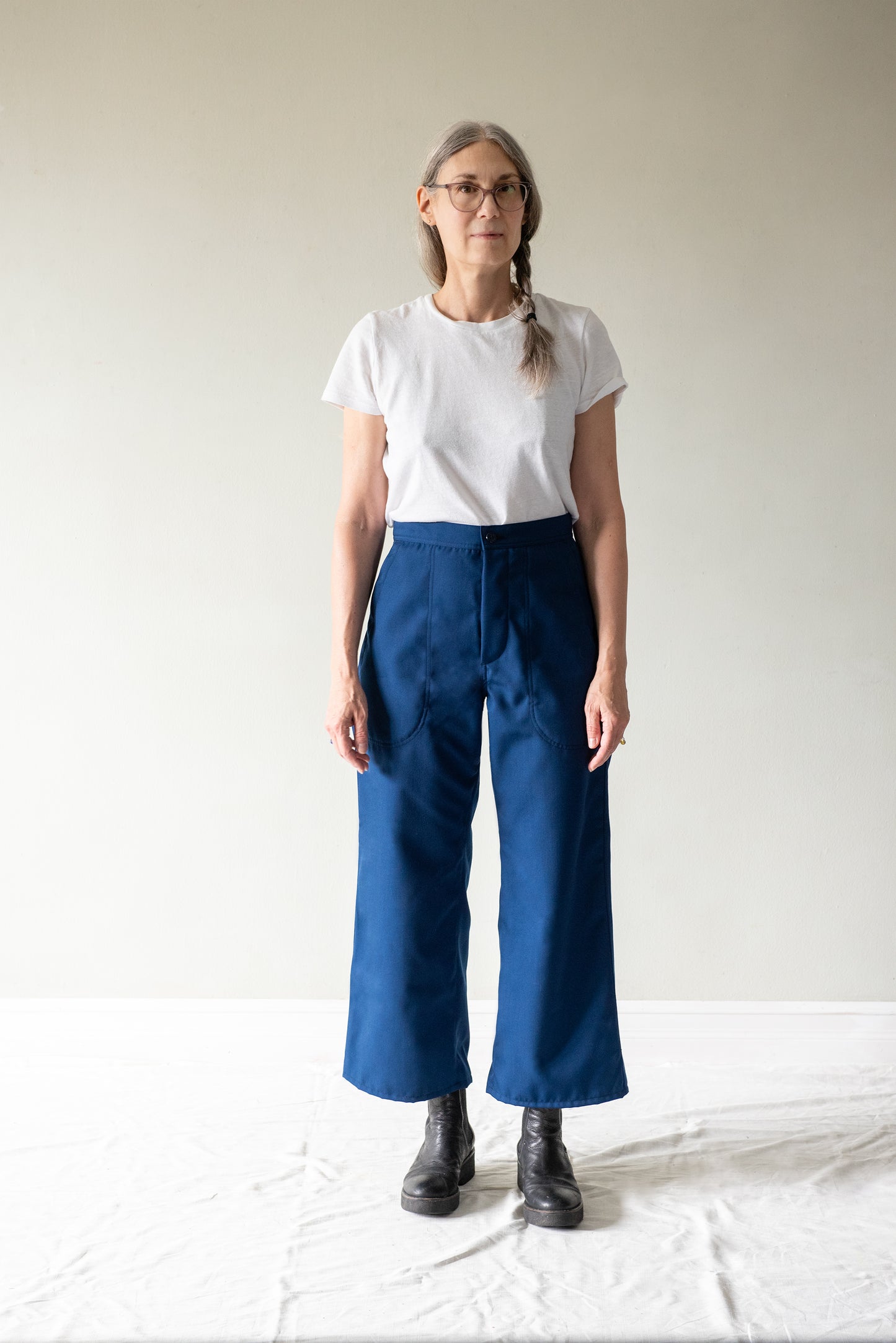 Sailor Pant French Blue Organic Duck
