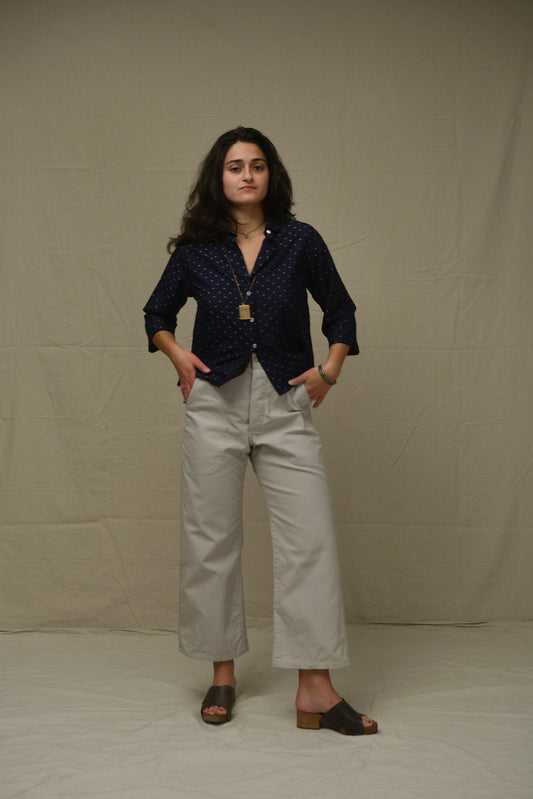 Sailor Pant Stone Organic Duck