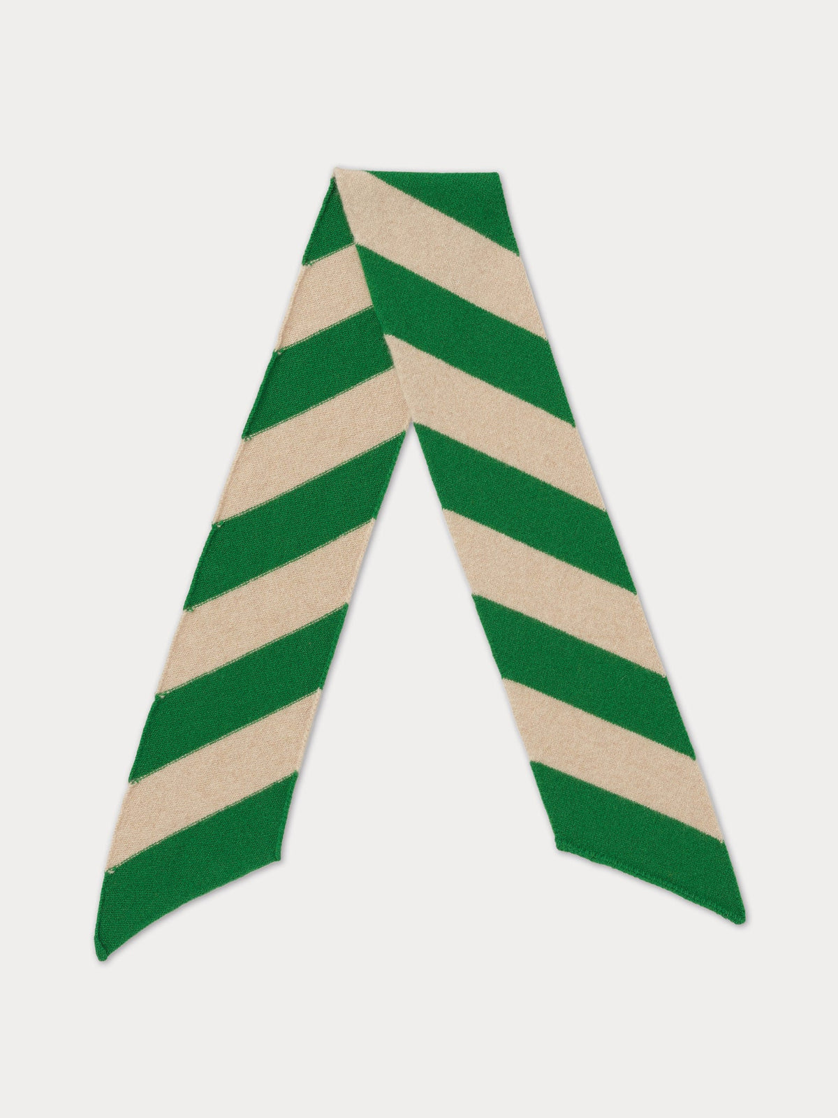 Small Diagonal Stripe Scarf
