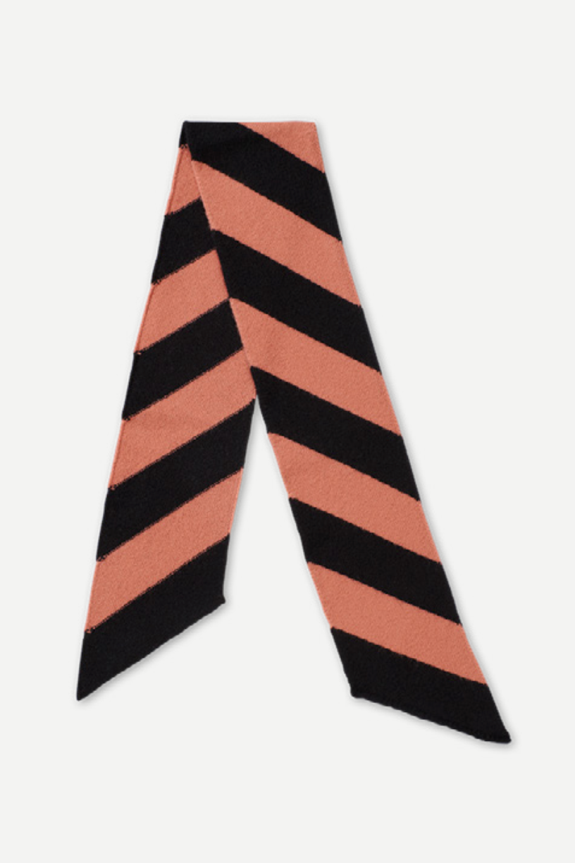 Small Diagonal Stripe Scarf