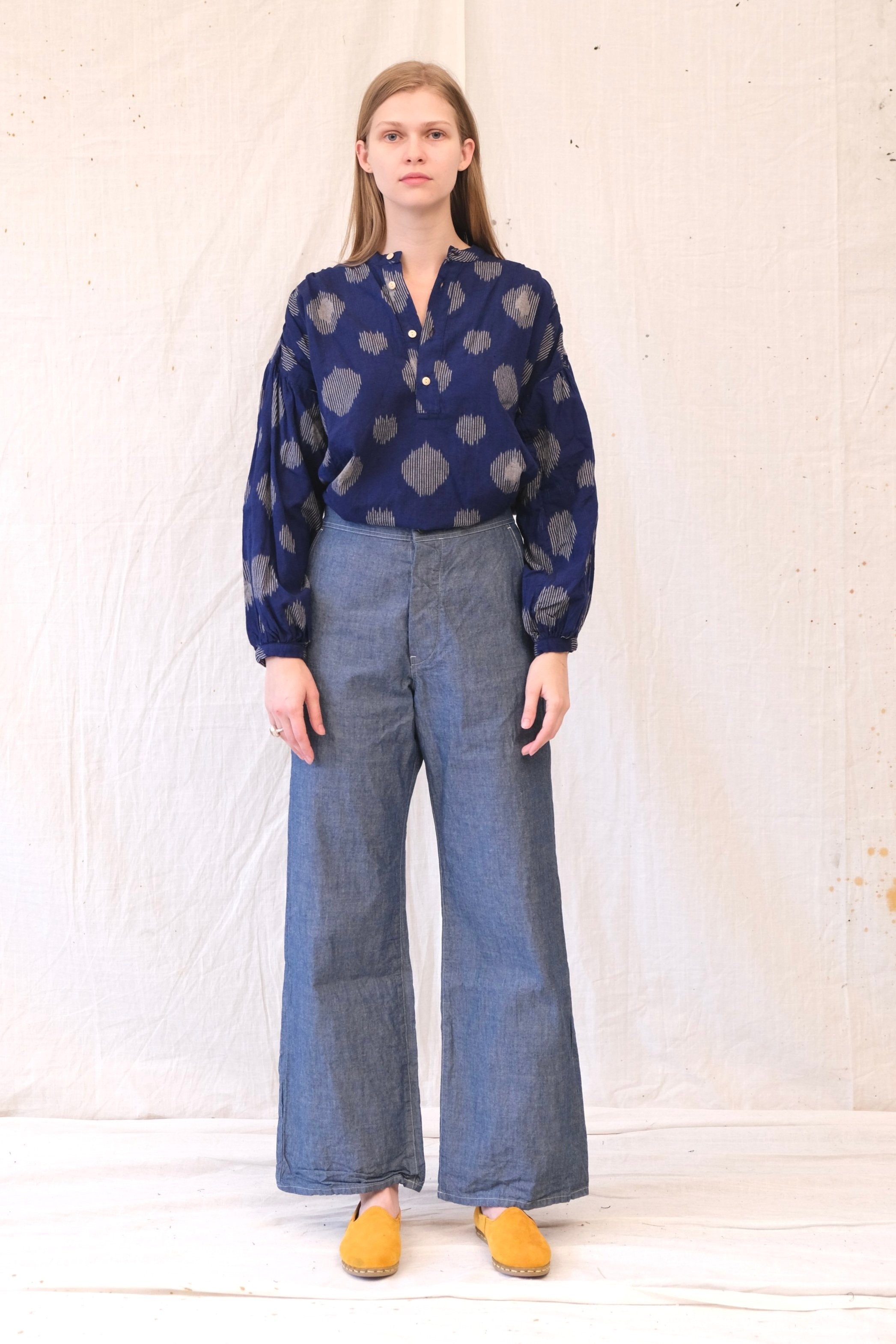 Lazy Sailor Pant Chambray