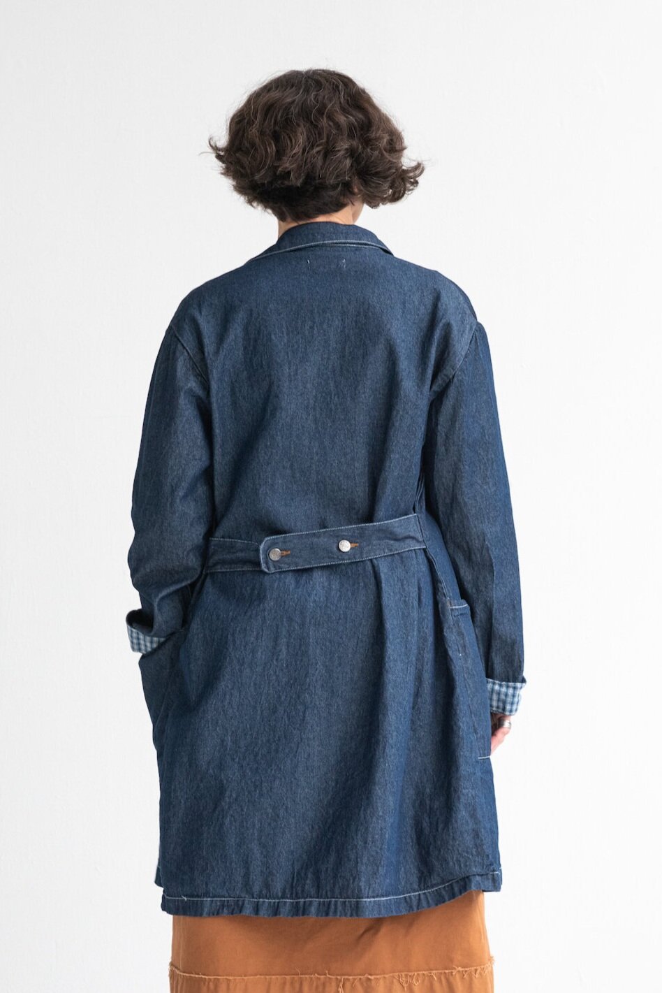 Denim Lab Coat